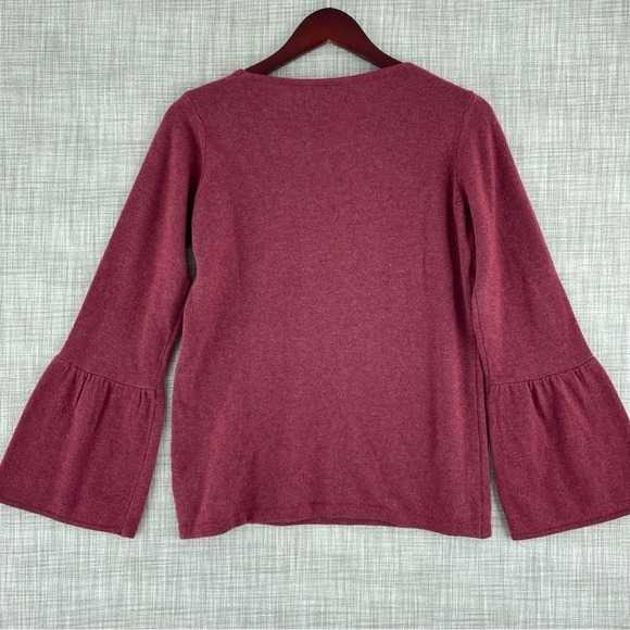 Benedetta B M sweater merino wool cashmere crew neck 1676 - Picture 5 of 7